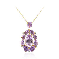 Collana in argento con Ametista Boliviana
