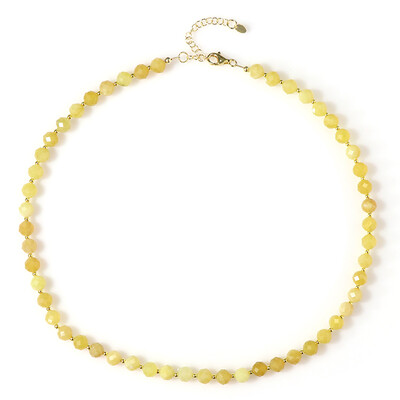 Collana in argento con Opale Giallo (Riya)