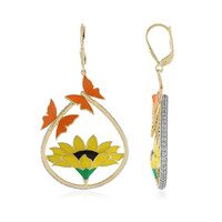 Orecchini in argento con Zircone