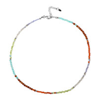 Collana in argento con Amazzonite