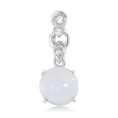 Ciondolo in argento con Agata Blue Lace