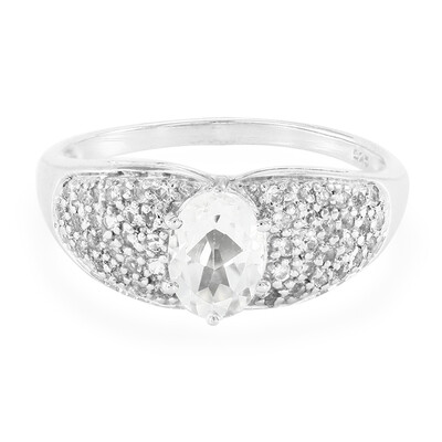 Anello in argento con Topazio Ghiaccio
