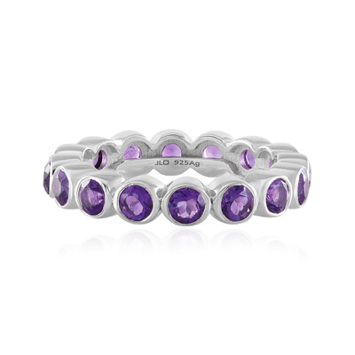 Anello in argento con Ametista del Marocco