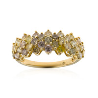 Anello in oro con Diamante Fancy SI2 (CIRARI)