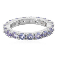 Anello in argento con Tanzanite