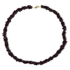 Collana in argento con Granato Mozambico
