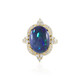Anello in argento con Opale Mezezo (Adela Silber)