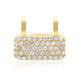 Ciondolo in argento con Zircone (MONOSONO COLLECTION)