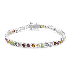 Bracciale in argento con Citrino
