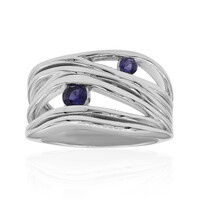 Anello in argento con Iolite (TPC)
