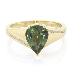 Anello in oro con Tormalina Paraíba (AMAYANI)