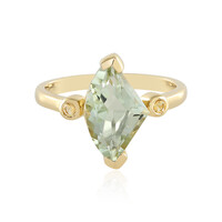 Anello in oro con Ametista Verde (SUHANA)