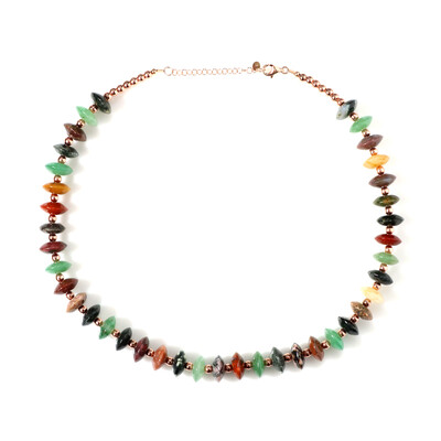 Collana in argento con Diaspro (Riya)