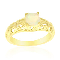 Anello in argento con Opale di Welo