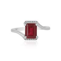Anello in argento con Rubino Bemainty