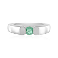 Anello in argento con Smeraldo Colombiano