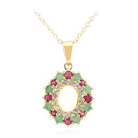 Collana in argento con Opale di Welo