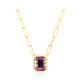 Collana in oro con Kunzite Patroke (de Melo)