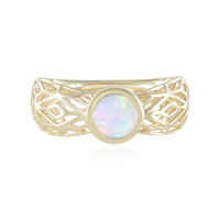 Anello in oro con Opale di Welo (Ornaments by de Melo)