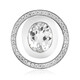 Ciondolo in argento con Topazio Bianco (MONOSONO COLLECTION)