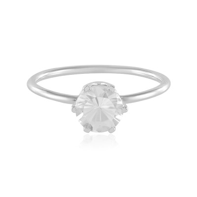 Anello in platino con Zircone