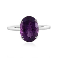 Anello in argento con Ametista del Marocco