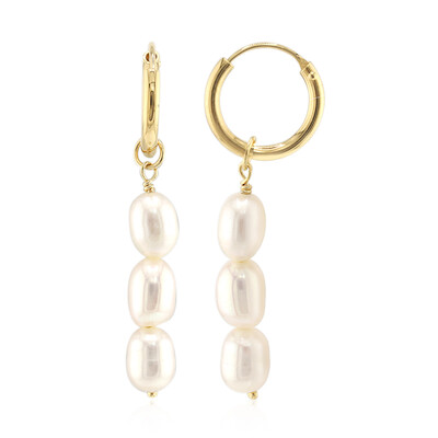 Orecchini in argento con Perla di Acqua Dolce