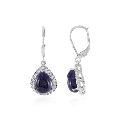 Orecchini in argento con Sodalite
