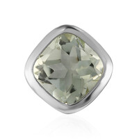 Ciondolo in argento con Ametista Verde