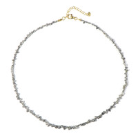 Collana in argento con Diamante Color Argento
