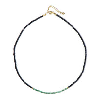 Collana in argento con Smeraldo Brasiliano