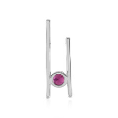 Ciondolo in argento con Rodolite