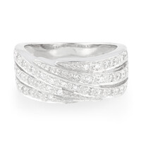 Anello in argento con Zircone