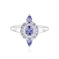 Anello in argento con Tanzanite