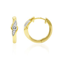 Orecchini in oro con Diamante IF (D)