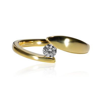Anello in oro con Diamante VS2 (F) (adamantes [!])