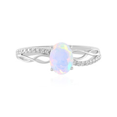 Anello in argento con Opale di Welo