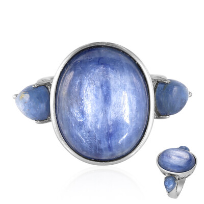 Anello in argento con Cianite