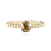 Anello in oro con Diamante Champagne VS1 (de Melo)