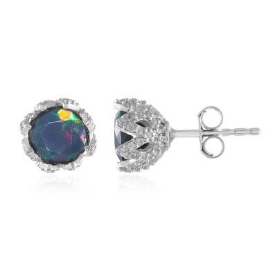 Orecchini in argento con Opale Mezezo (de Melo)