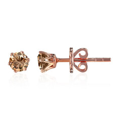 Orecchini in oro con Diamante Rose de France VS1 di Argyle
