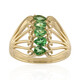 Anello in oro con Tsavorite AAA del Kenia