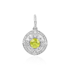Ciondolo in argento con Sfene