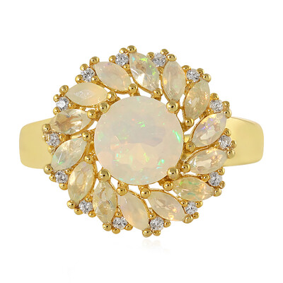 Anello in argento con Opale di Welo