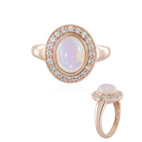 Anello in argento con Opale di Welo
