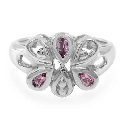 Anello in argento con Tormalina Rosa Cuprian