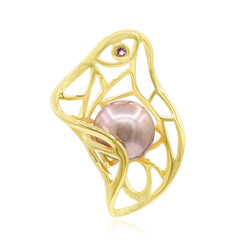 Ciondolo in argento con Perla Ming (TPC)