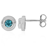 Orecchini in argento con Zircone Ratanakiri