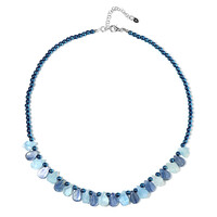 Collana in argento con Cianite