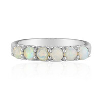Anello in argento con Opale di Welo